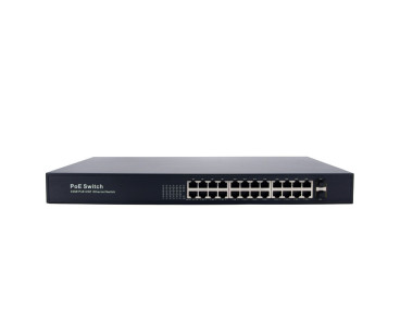 Коммутатор CleverMic P124 POE 24 порта 