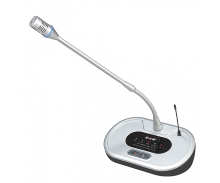 Микрофонный пульт председателя беспроводной clevermic BKR WCS-101C Silver